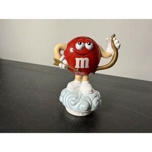M&M Candy Topper Red Cupid Flapping Wings Bow And Arrow Valentines Day